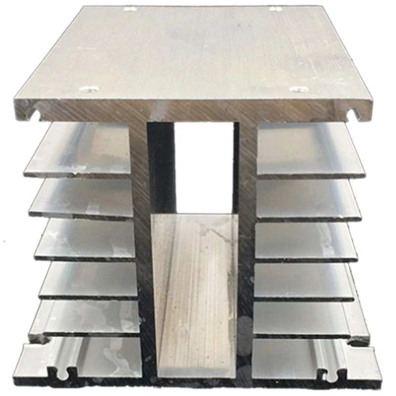 

3 фазы теплоотвод 80X110X100mm для SSR твердотельные реле Алюминий радиатора