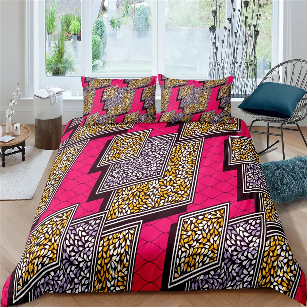 

Exotic Geometric 3D Print Bedding Set Duvet Cover Sets Luxury Mandala Colorful Abstract Art King Queen Size Bed Teens Dropship