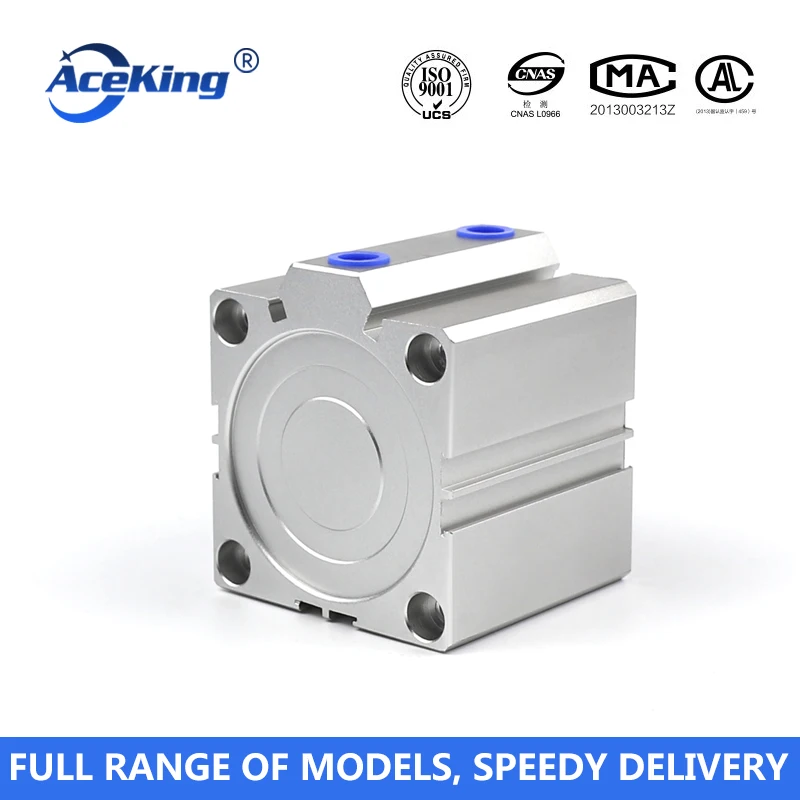 Small thin cylinder bore type AceKing SDA party 20 trip SDA20x5/10/15/20/25/30/35/40/45/50 with magnetic pneumatic components |