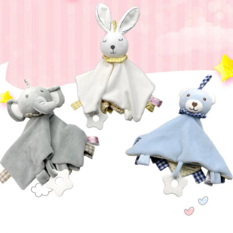 

Baby Comforter Toy Plush Bunny Baby Toys 0 12 Months Soft Stuffed Animals Sleeping Toy For Baby Soothe Appease Towel Plush Toys