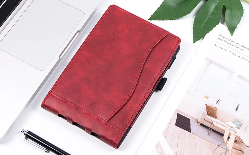 Умный чехол BOZHUORUI подходит для 7," Pocketbook 740 InkPad 3 PB740 электронные книги ручной кронштейн Портативный Авто спящий Пробуждение чехол из искусственной кожи