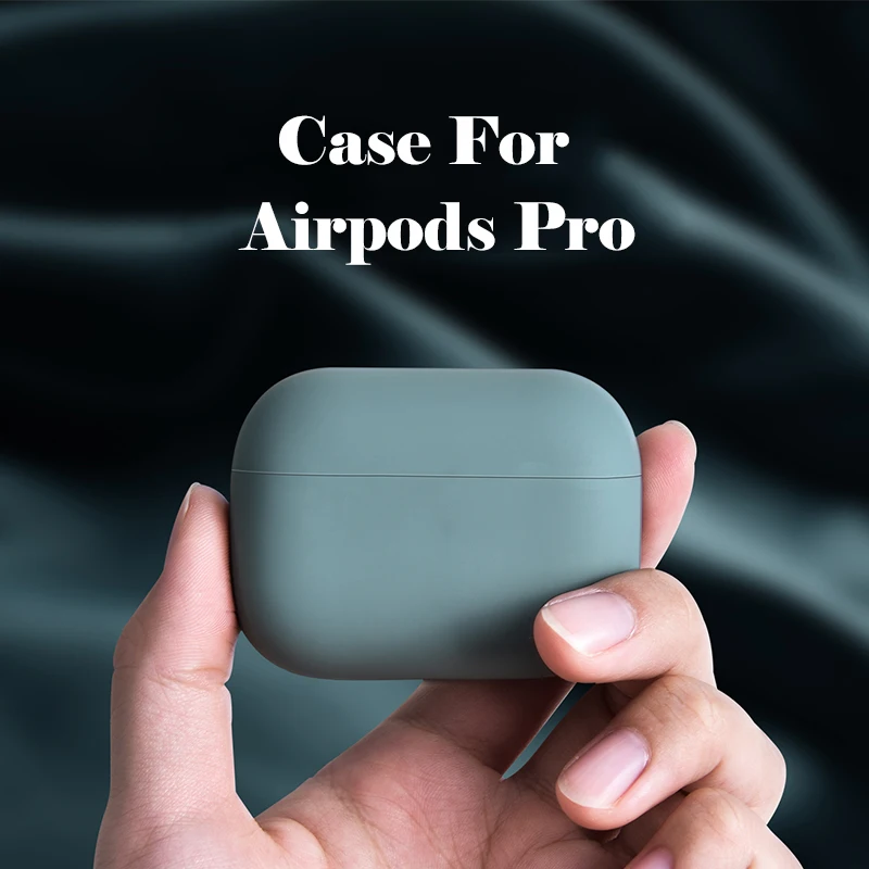 Силиконовый чехол для Airpods Pro, чехол, беспроводной Bluetooth для apple airpods pro, чехол, чехол для наушников, чехол для Air Pods pro 3, Fundas
