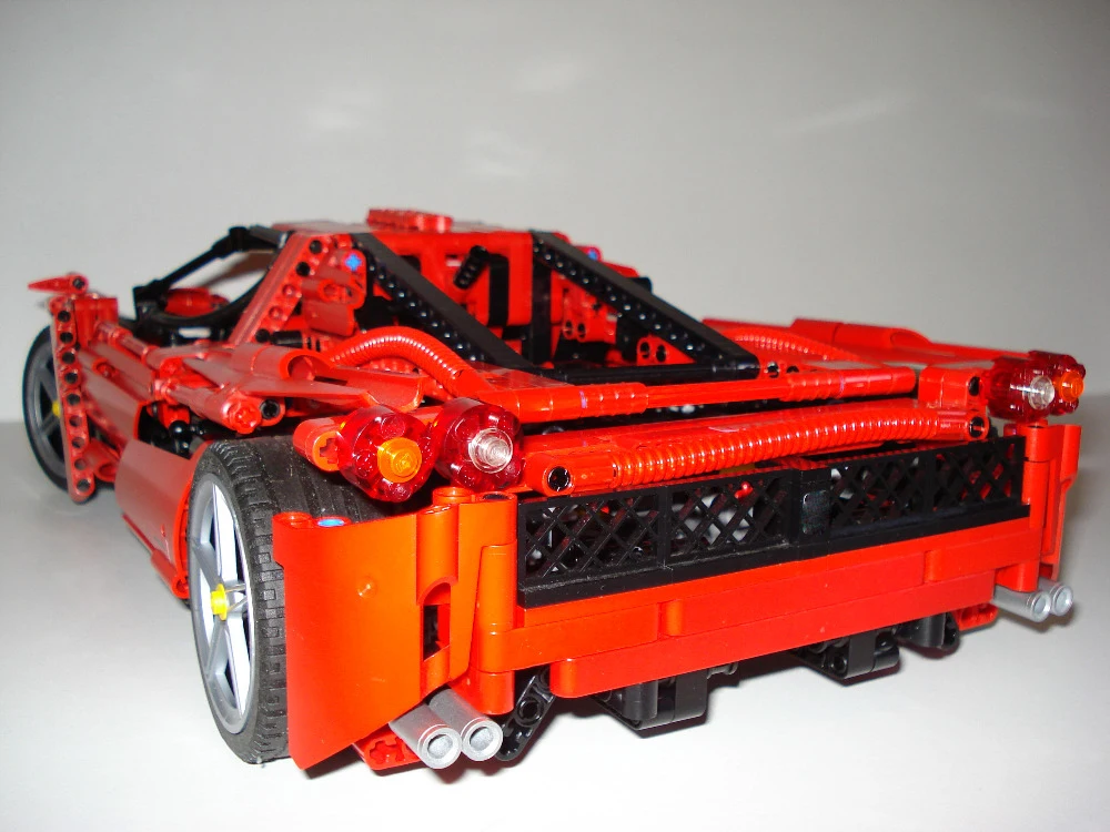 Моделирующая модель суперкара aibloly 9186 1:10 строительный блок развивающие