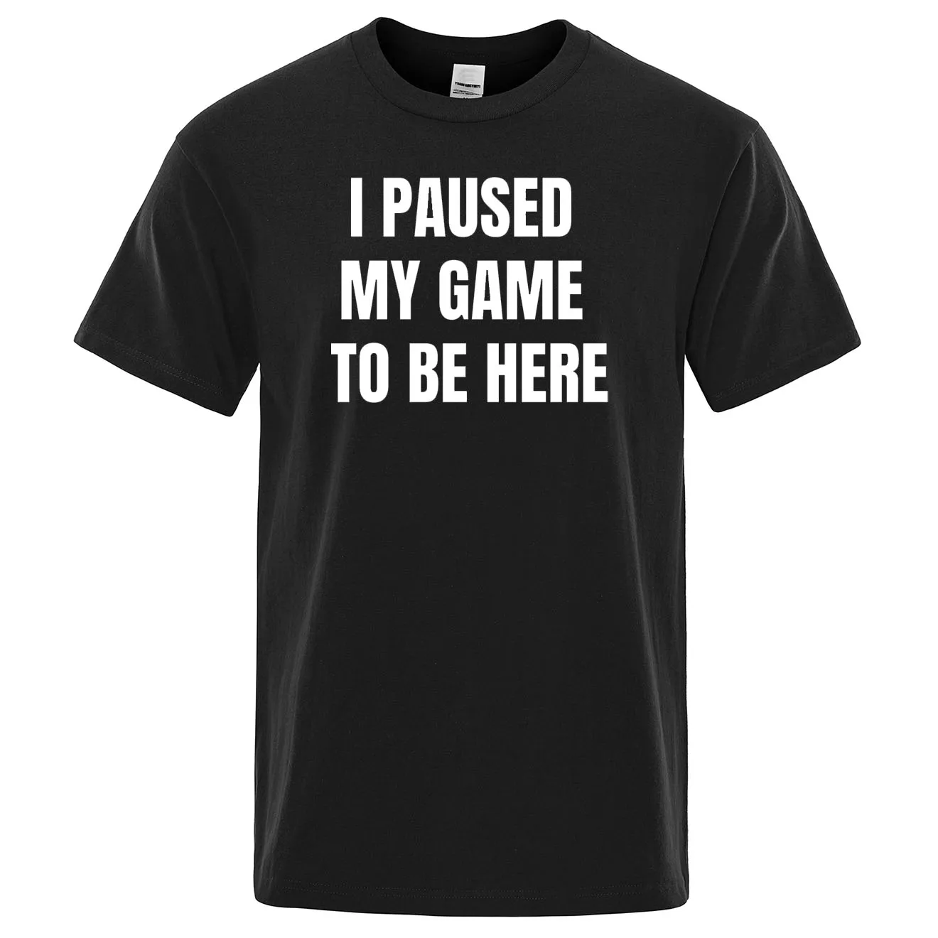 Футболка с надписью I Pasted My Game To Be Here Детская футболка забавными играми для