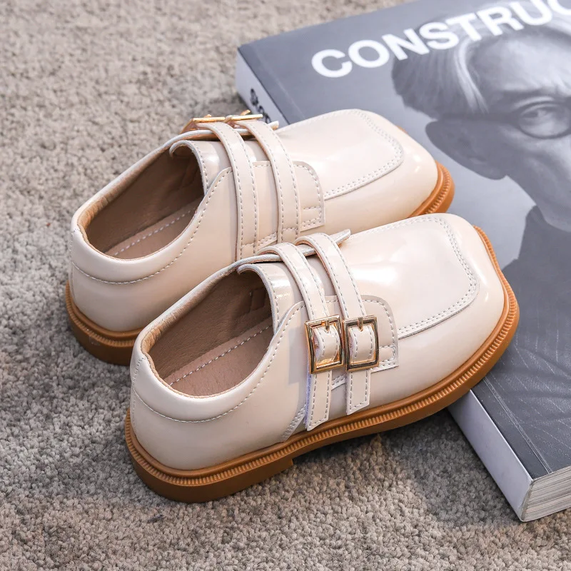 

Girls' Small Leather Shoes 2021 New Spring Children's Single Shoes Sweet Soft Sole Elegant Wedding Party Shoes