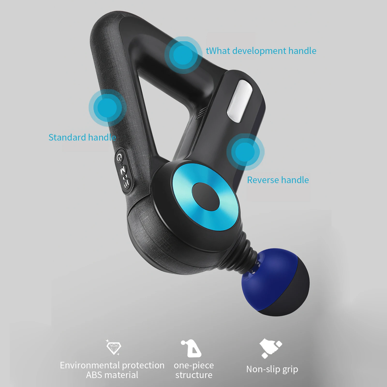 

Massage Gun Deep Tissue Percussion Muscle Massager For Pain Relief Fascia Gun Electric Body Massager Weight Loss