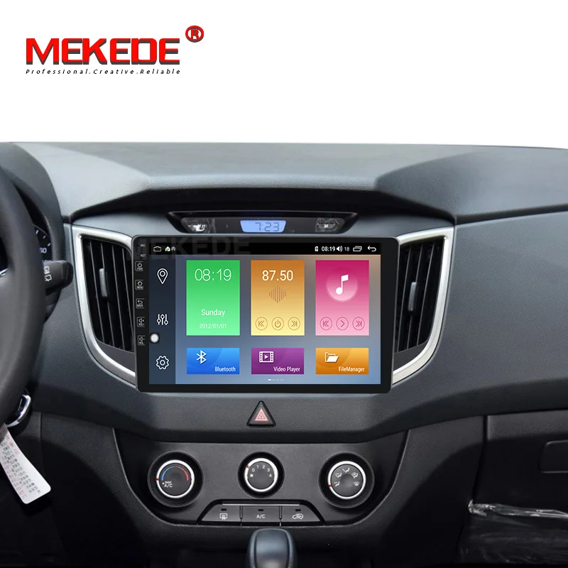 Android 10 4 + 64G 8 ядерный автомобильный dvd gps мультимедийный плеер для hyundai creta ix25 2.5D IPS