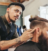 zero gapped razor lcd finishing trimmer man balding head clipper digital beard shaving machine cut 0 0 cutter short hair cutting