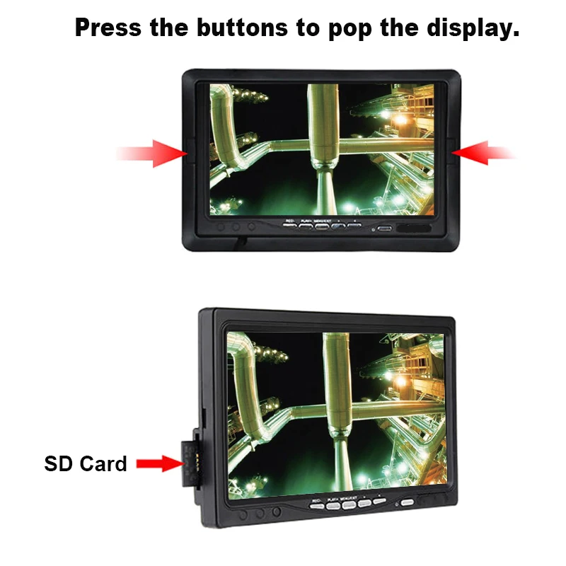 7 дюймов 23 мм Водонепроницаемая промышленная труба канализационная