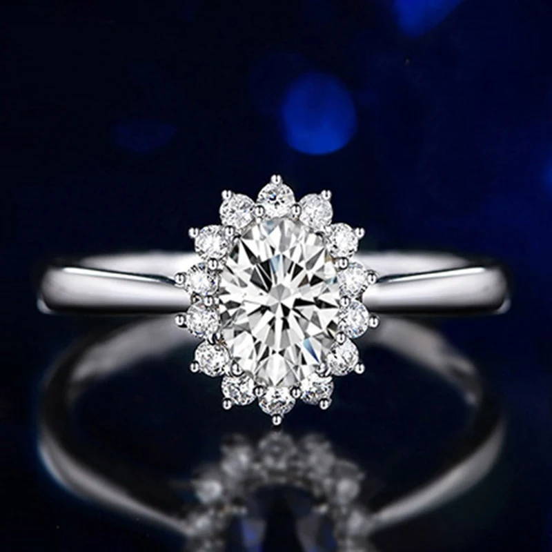 6 цветов классическое обручальное свадебное кольцо с кристаллами модное