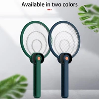 new folding electric mosquito swatter with portable rechargeable purple light mosquito trap handheld electric mosquito swatter