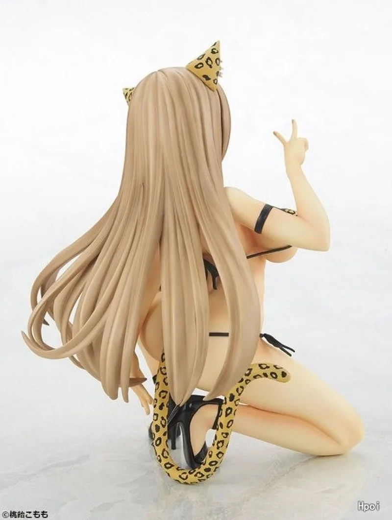 

Q-SIX Rara Minazuki Leopard Edition PVC Action Figure toys Japanese Anime Sexy girls figures Adult Collection Model Doll Gifts