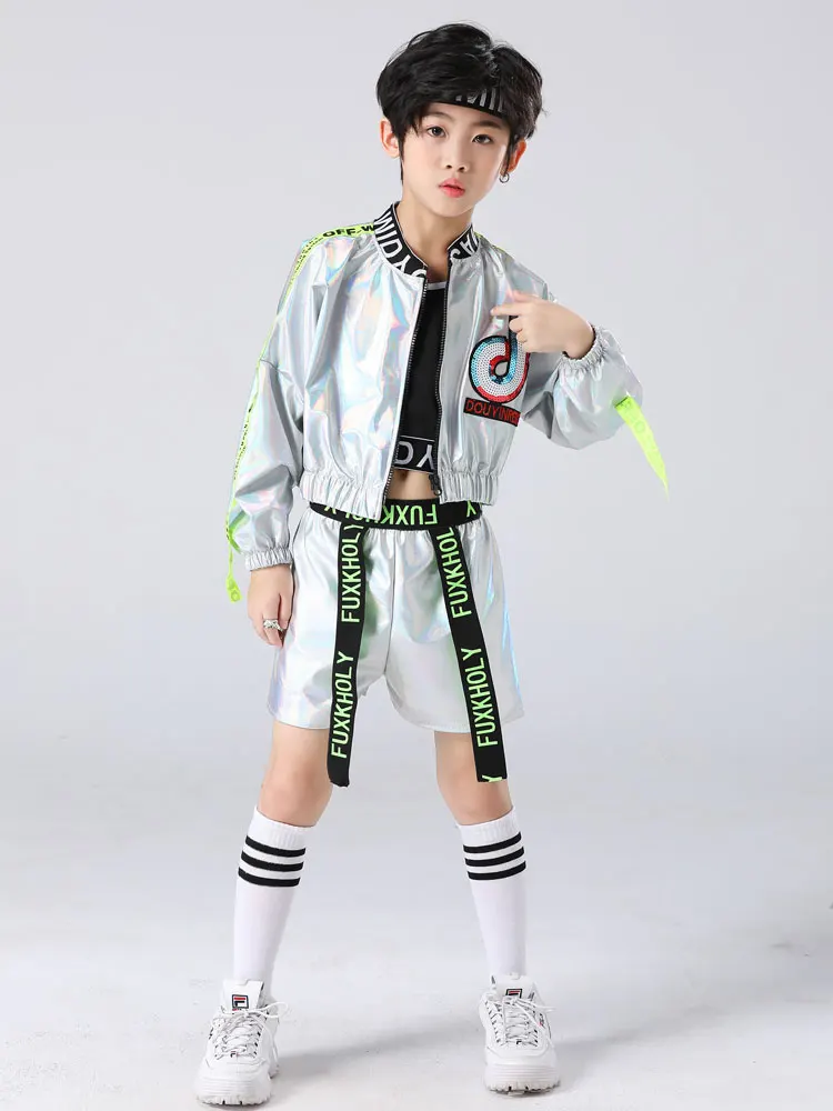 Новинка детская одежда для представлений маленьких мальчиков в стиле хип хоп