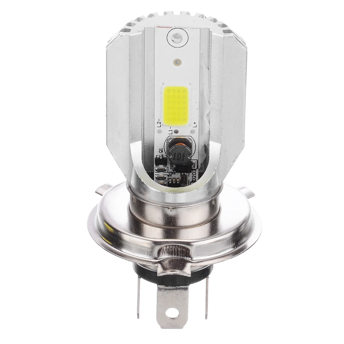 1 шт. DC12V H4 800-2000LM светодиодный мотоциклетный головной светильник, велосипедная лампа для противотуманной фары, аксессуары для мотоциклов