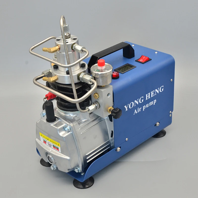 220v 110v 300BAR Yong Heng воздушный компрессор 4500PSI электрический насос высокого давления для пневматического пистолета подводная винтовка PCP Надувное устройство