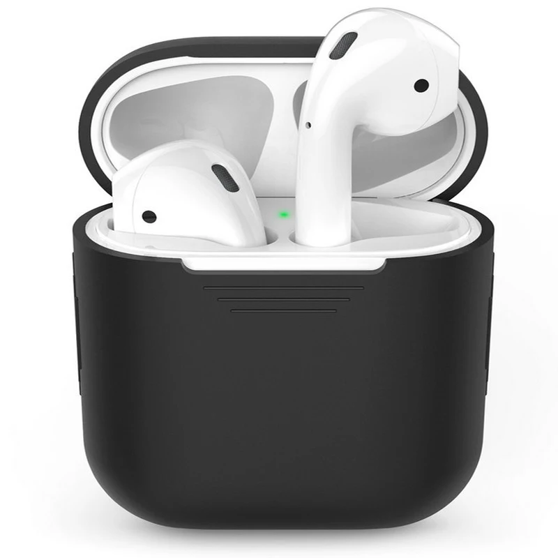 ТПУ силиконовый Bluetooth беспроводной чехол для наушников Защитный чехол для airpods кожа аксессуары для Apple Air Pods зарядная коробка