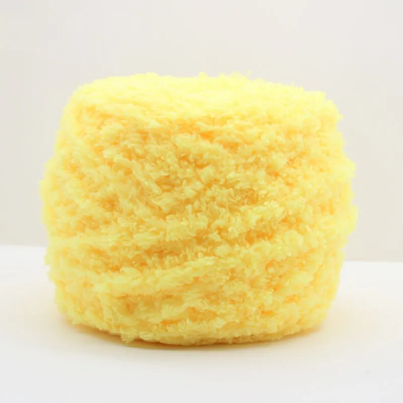 

95grams/Ball Coral Fleece Velvet Baby Super Soft Knitting Yarn for Knitted Sweater Hat Scarf Women Warm DIY Crochet Yarns 3mm