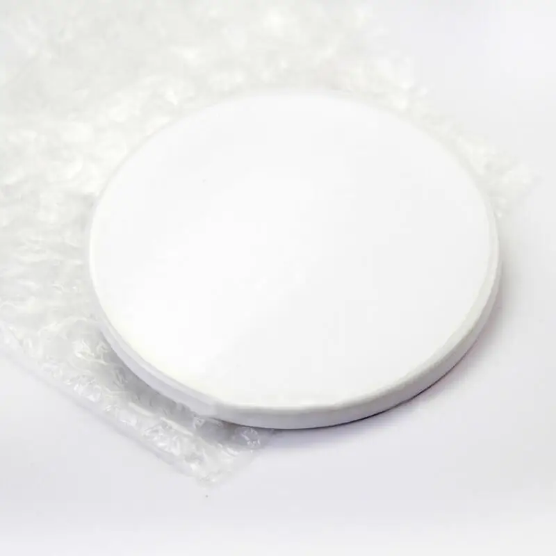

9cm Sublimation Blank Ceramic Coaster White Ceramic Coasters Heat Transfer Printing Custom Cup Mat Pad Thermal Coasters DH8867