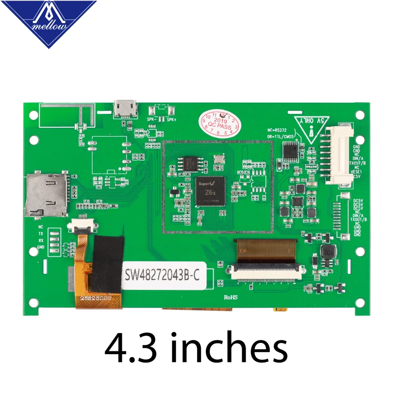 Mellow 4.3 FLY Marlin Wifi Beta Touch Screen 2M/S For Control Board Ender 3 CR10 5 | Компьютеры и офис