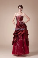 free shipping 2016 new design fashion big shot solanovclothing set marriage bride long custommade sizecolor red wedding dresses