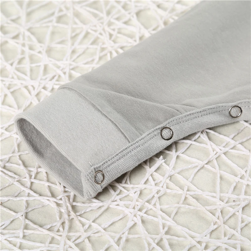 Детский хлопковый комбинезон детские комбинезоны с Луной для малышей 0-24 месяцев