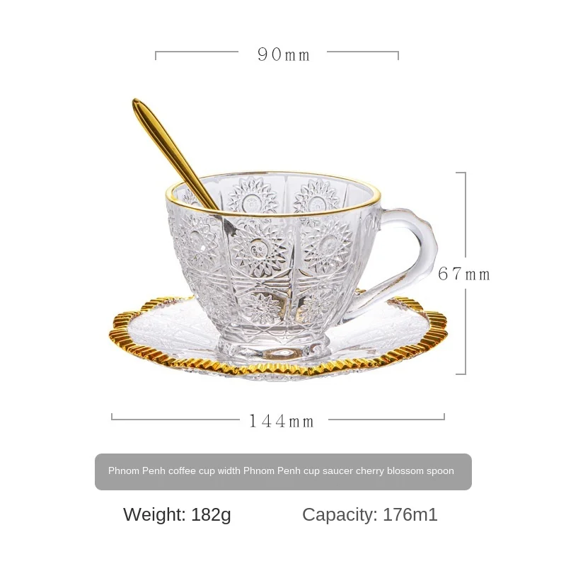 Новый креативный Пномпень солнцезащитный узор Европейский ретро кофе Потяните