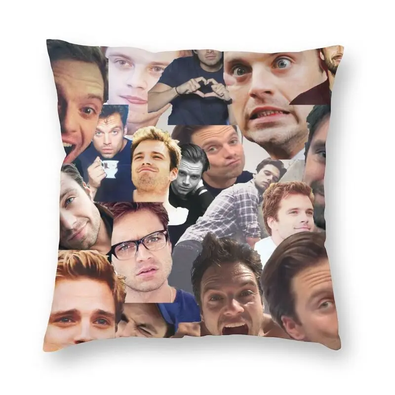 

Мягкая квадратная наволочка для подушки, 40x40 см