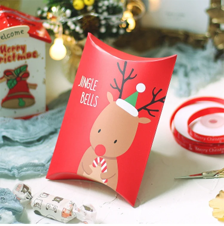 Рождественская Подарочная коробка FENGRISE, Рождественский Декор для дома,, Navidad, Рождественское украшение, рождественские вечерние украшения, счастливый год