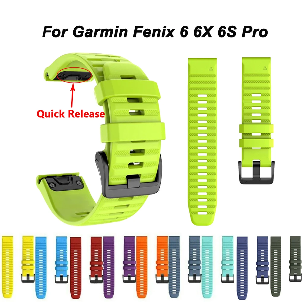 

Ремешок для наручных часов Garmin Fenix 6X 6 5 6S Pro 5S Plus 3 3HR