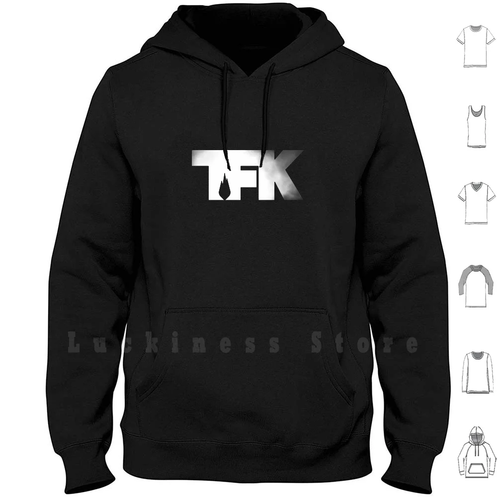 

Толстовки Tfk-Smoke с длинным рукавом, Tfk тысяча футов, круговое пламя, все явления, пожарная маскарад