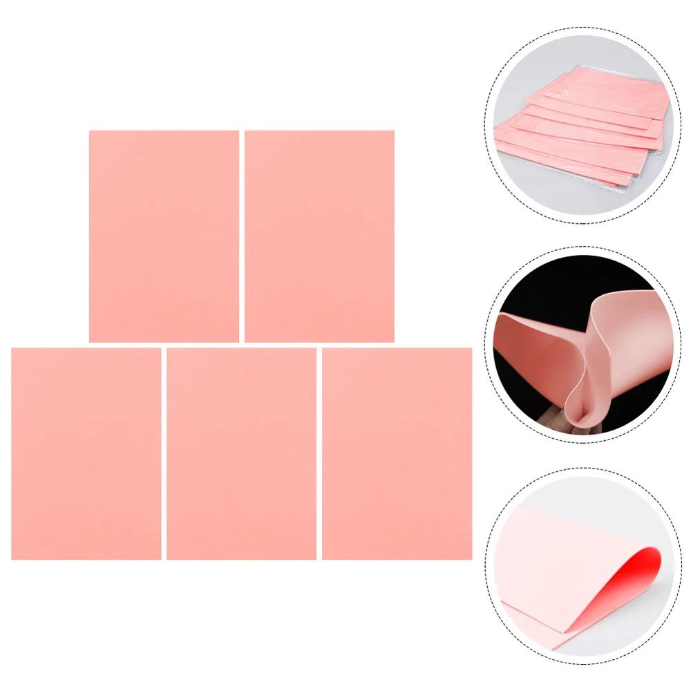 

5pcs Beauty Salon Tattoos Practice Skin Silicone Blank Practice Skin
