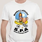 Новая модная футболка Spreadshirt SPA солей Petanque Apero футболка премиум-класса Мужская модная футболка мужская хлопковая брендовая футболка