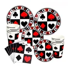 Воздушные шары для игры в казино, декор для девичника в Лас-Вегасе, принадлежности для вечеринки-девичника