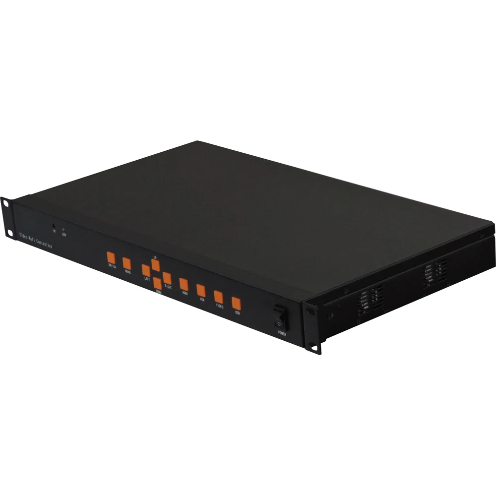 Настенный контроллер TK BOX9 TV для 9 LCD 3x3 видеопроцессора 1HDMI 1VGA 1AV 1USB вход HDMI выход на