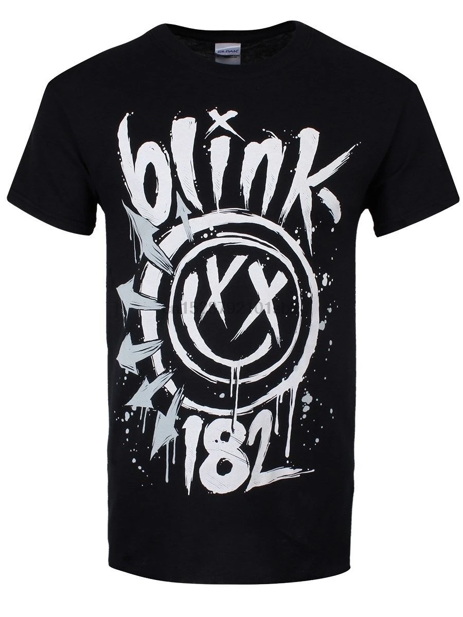 Blink 182 футболка для мужчин Sous Licence Officielle новинка мужские летние топы повседневные