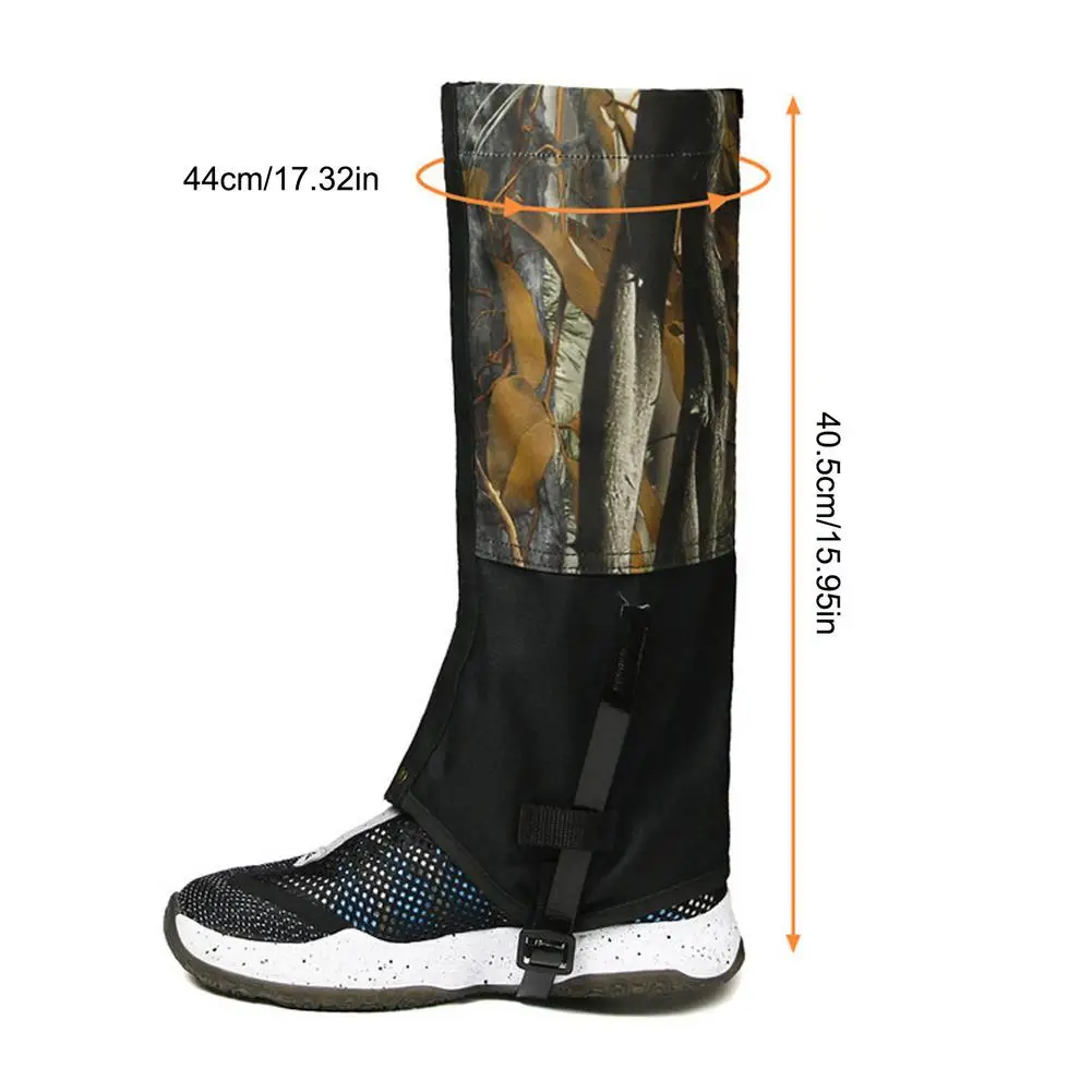 

Adjustable Waterproof Snow Leg Gaiters Hiking Boot Legging Shoes Warmer Shoe Cover Outdoor Camping Trekking Climbing Hunting