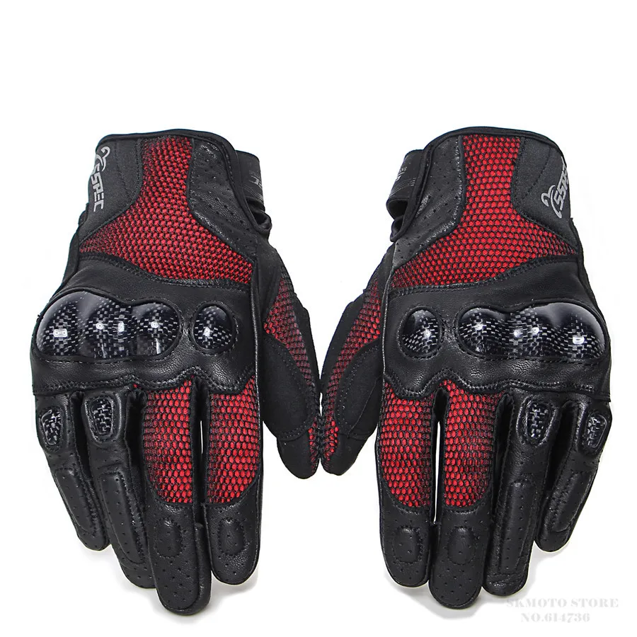 SSPEC новые мотоциклетные перчатки с сенсорным экраном из углеродного волокна