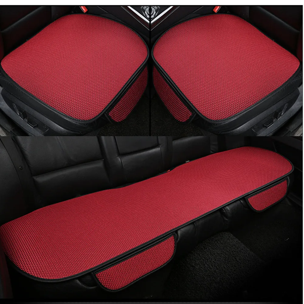 

Автомобильная подушка для сиденья MERCEDES BENZ S-Class W126 W140 R-Class G-Class CL CLA C117 CLK, чехол для сиденья из ледяного шелка, автомобильные аксессуары, 3 шт.