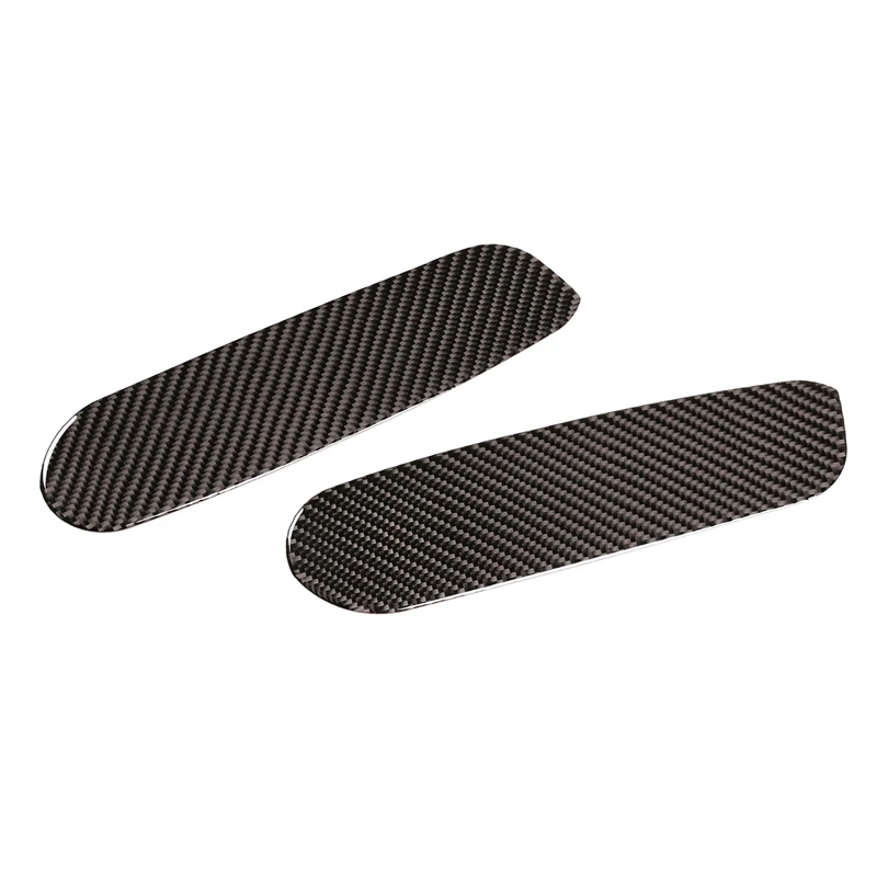 

2Pcs Carbon Fiber ABS Interior Front Door Pillar Panel Cover Trim for Toyota RAV4 2015-2019 Car Stylings