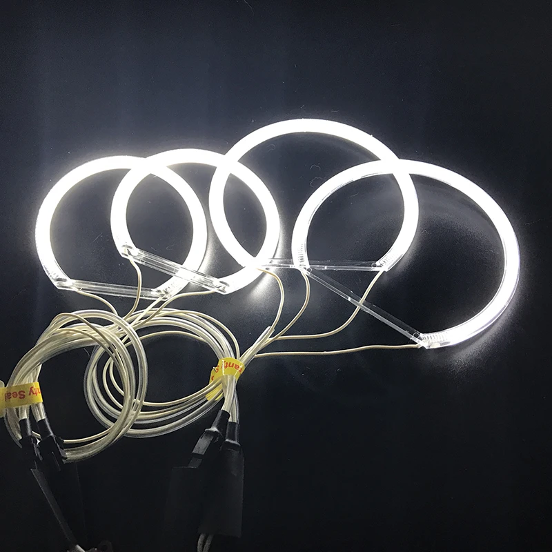 Противотуманные фары DRL Ангельские глазки светодиодный RGB с холодным катодом (CCFL)