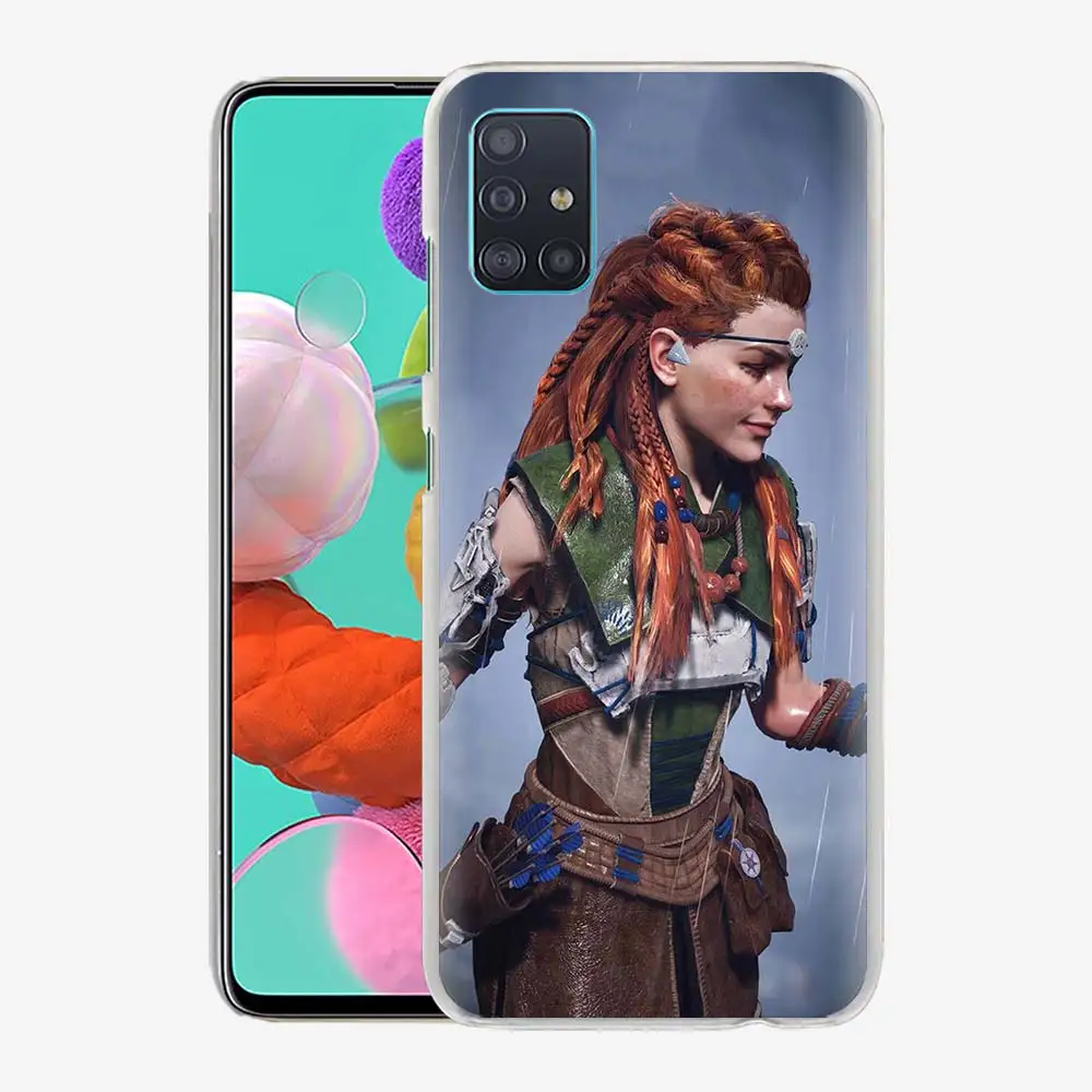 

Phone Case for Samsung Galaxy A51 A71 A50 A21s A31 A20e A10 A70 A30 A40 A41 A11 Hard Original Cover horizon zero dawn