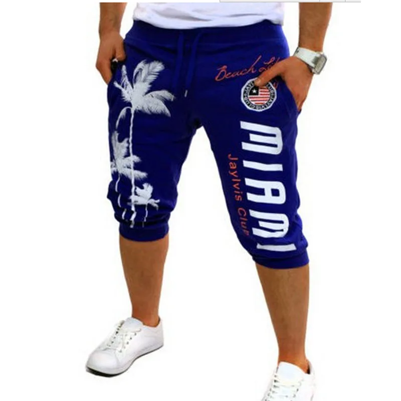 2017 импортные товары мужские шорты с цифровой печатью кокосовый узор
