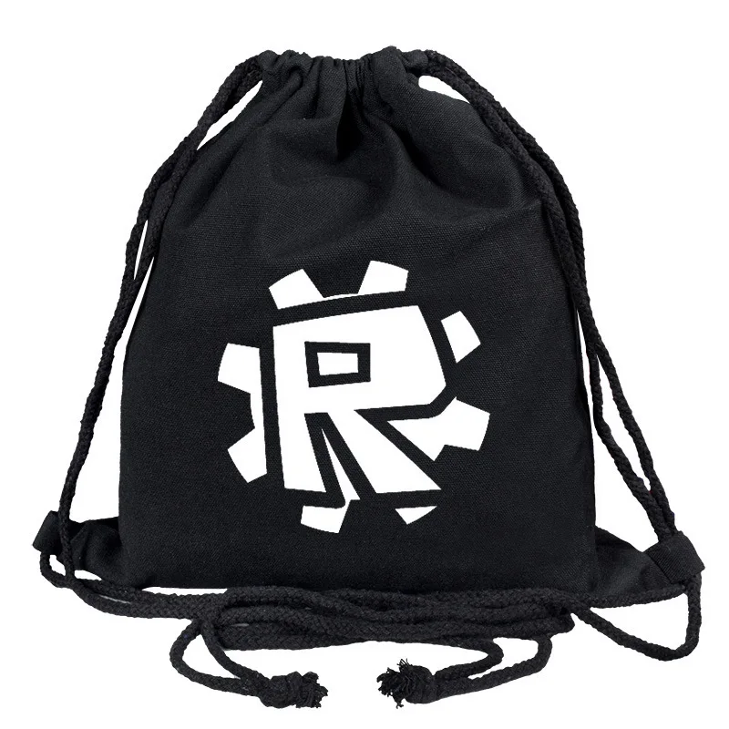 Холщовая школьная сумка ROBLOX Game студенческий рюкзак в студенческом стиле женский