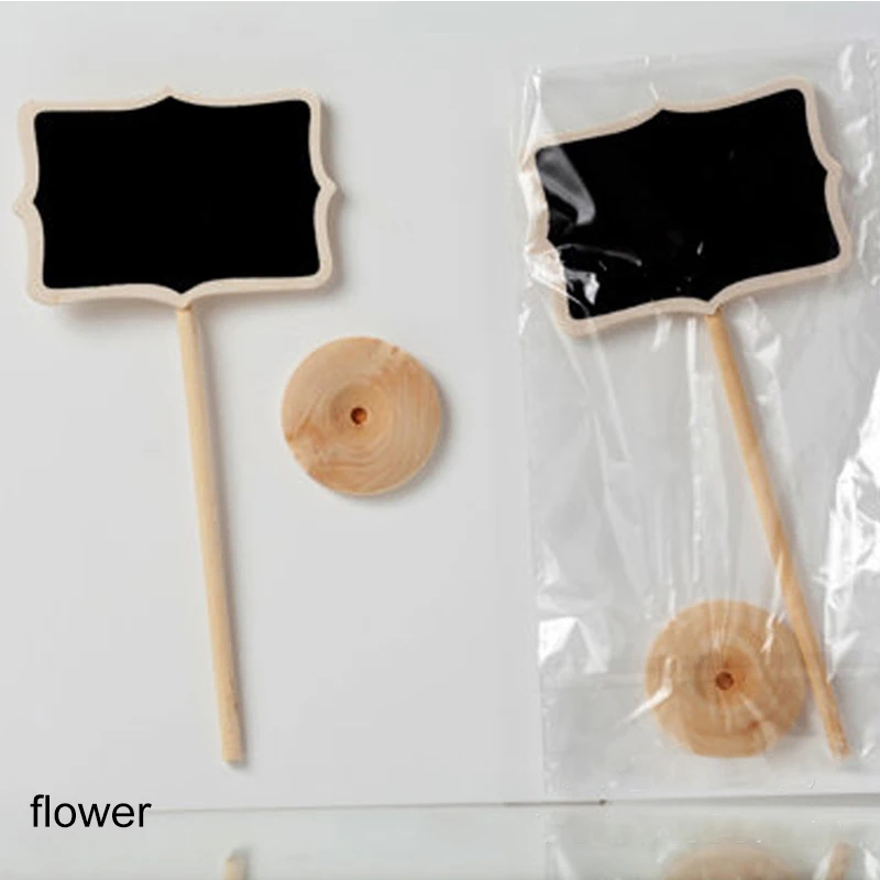 5 шт. Мини Сердце прямоугольной формы доске Классная доска сиденья стенд именные