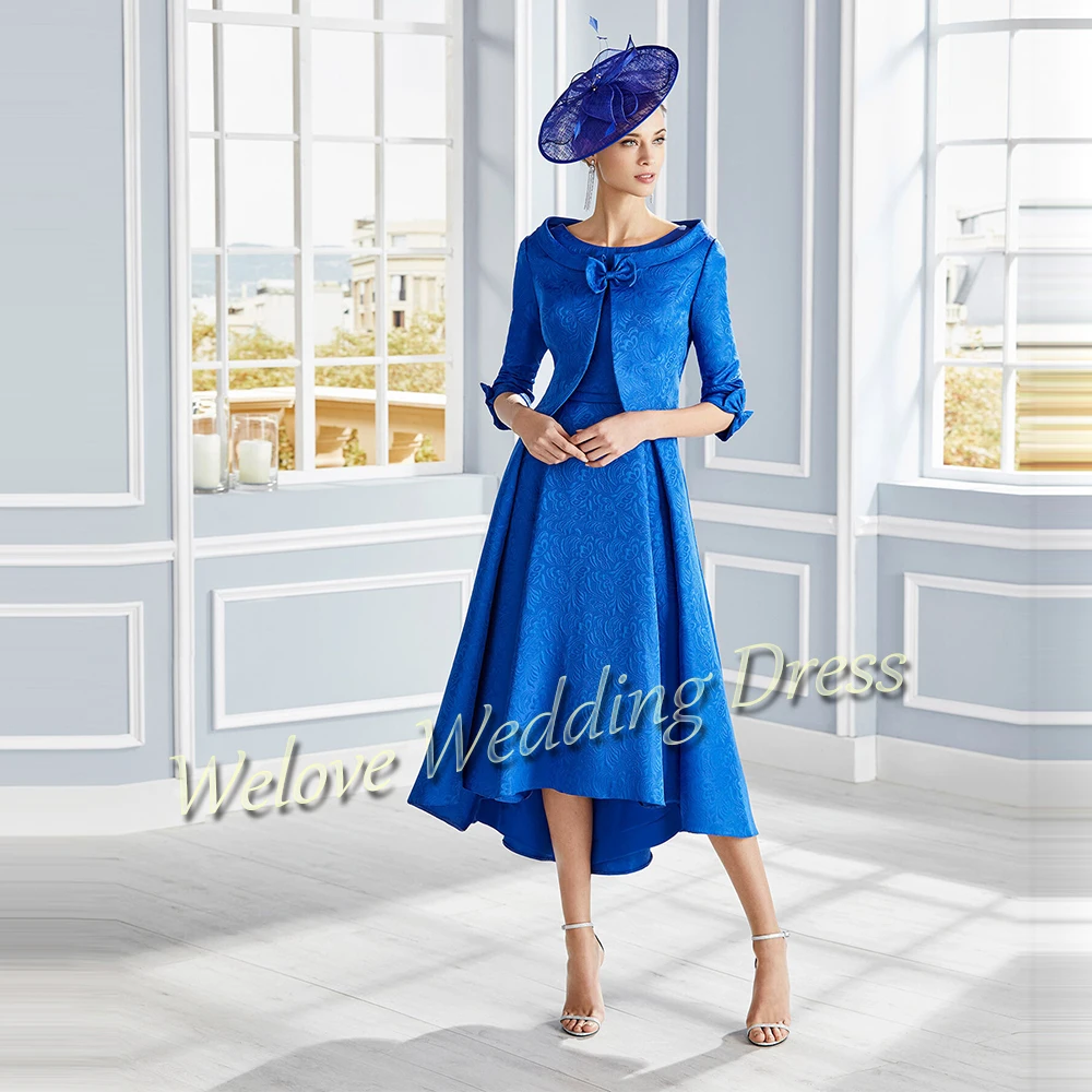 

Elegant 2 In 1 Wedding Guest Gown With Detachable Skirt Mother Of The Bride Dresses With Jacket A Line Plus Size