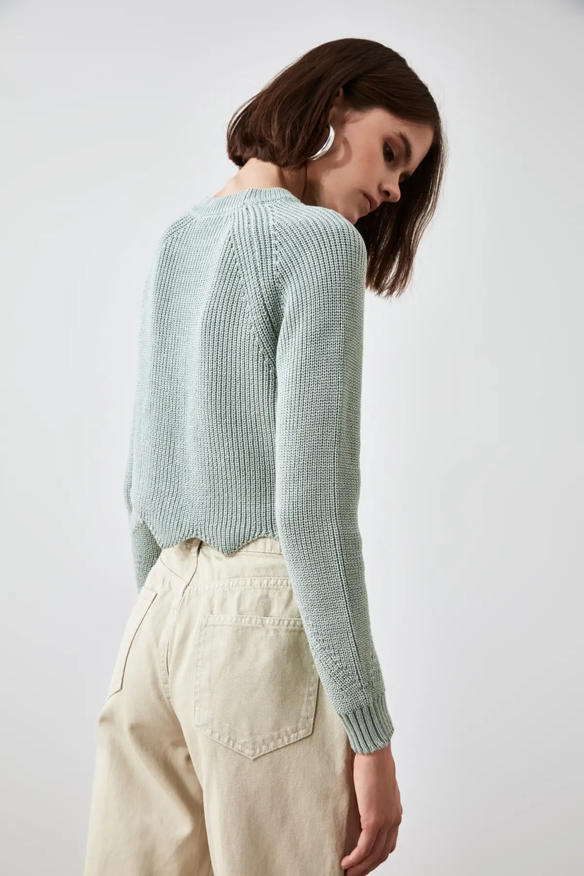 

Trendyol Crop Knitwear Sweater TWOAW21KZ1704