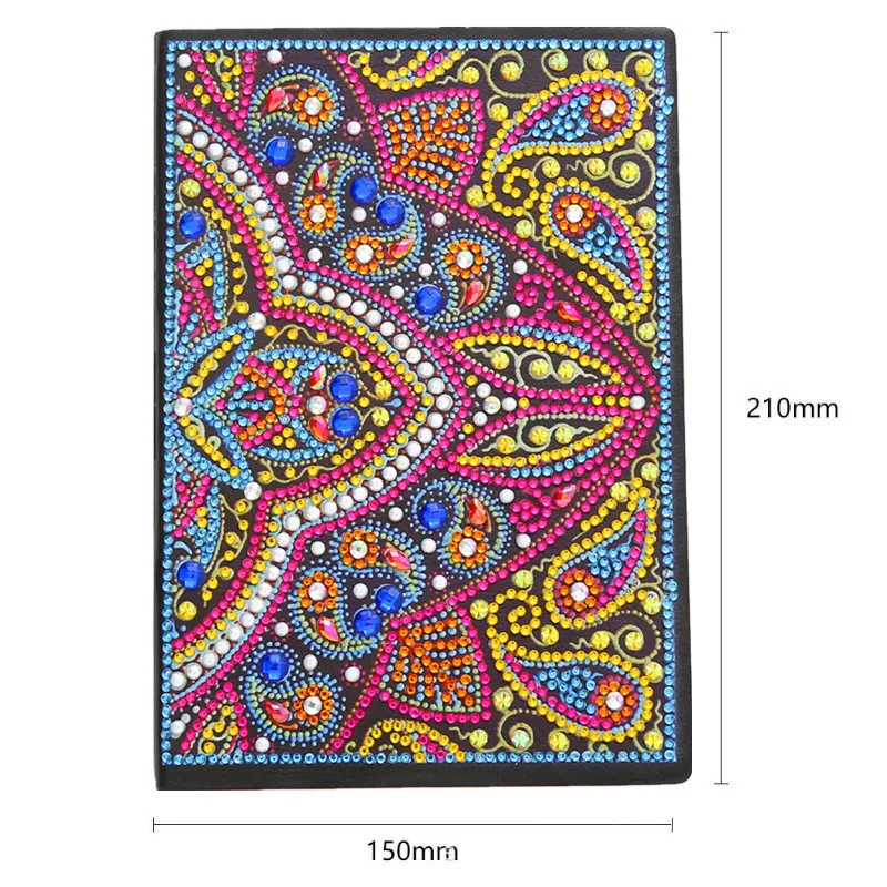 50 страниц DIY алмазная живопись специальной формы дневник альбом для рисования