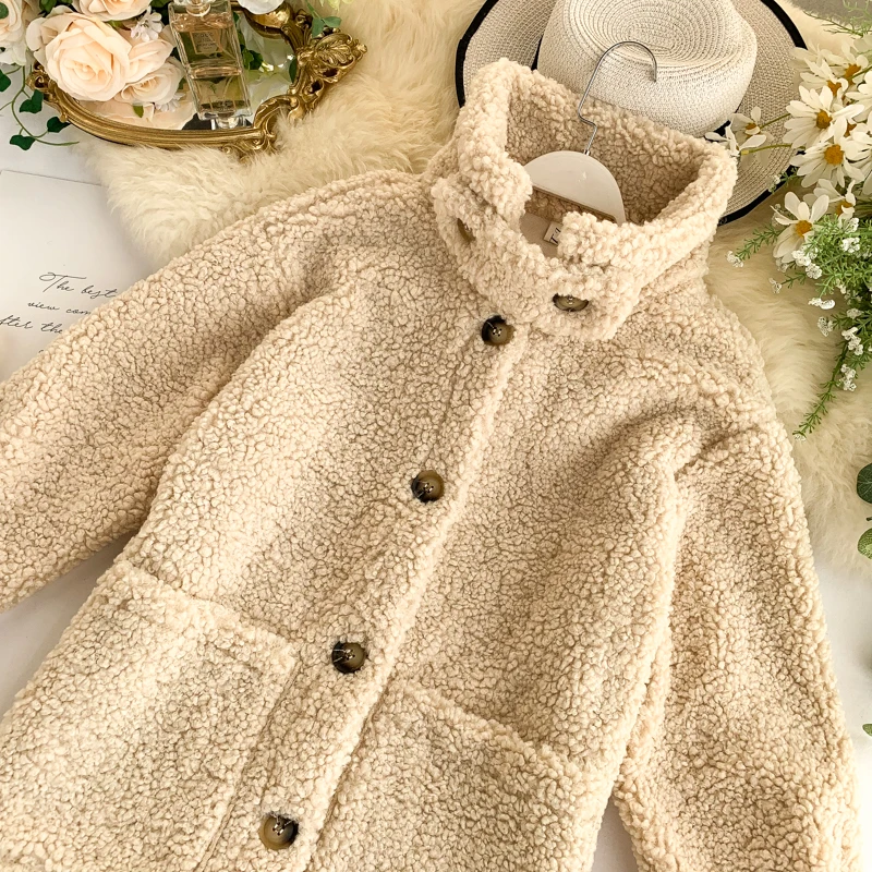 Женское пальто из искусственного меха новинка 2019 года осенне зимнее теплое с