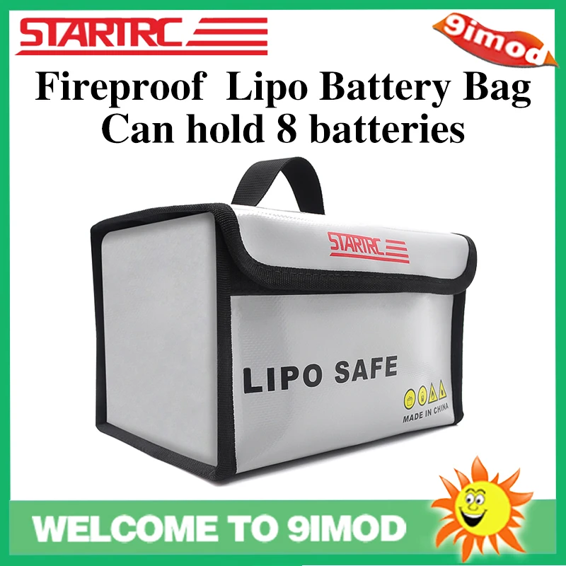 STARTRC противопожарная водонепроницаемая сумка для батарей Lipo радиоуправляемых