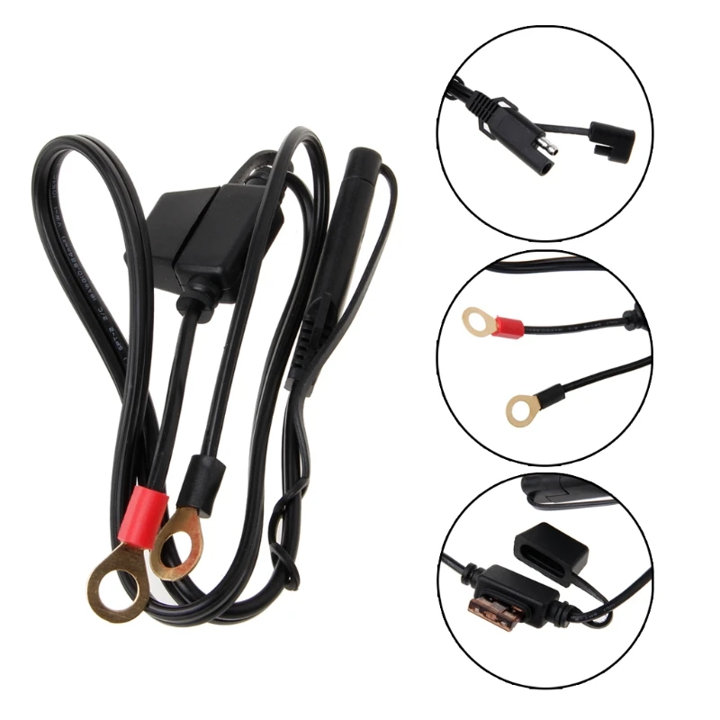 12V терминала SAE Quick отсоединить кабель Мотоциклетные батареи Выход разъем